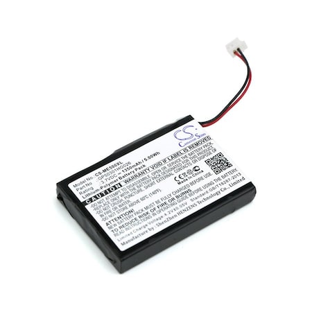Bsc Preferred Firedoggolf XL2300 1350mAh GPS Replacement Battery CS-ME500XL.1
